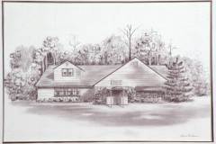 Rendered Pencil House