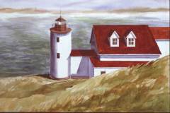 Maine Lighthouse 15x21